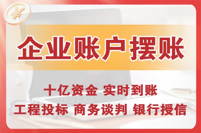 渭南企业账户摆账